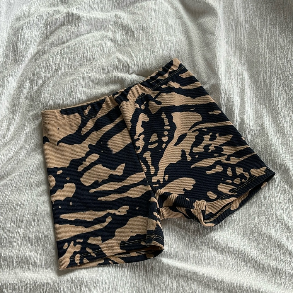 Comfy Printed Biker Shorts